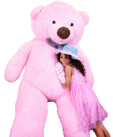 giant pink teddy bear